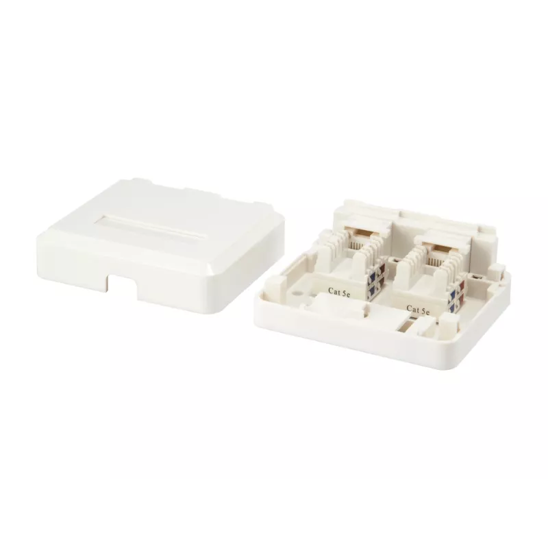 Caja de superficie para 2 conectores Keystone Equip 125124