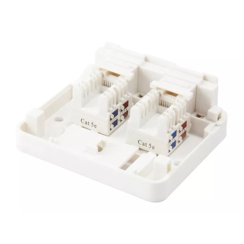 Caja de superficie para 2 conectores Keystone Equip 125124