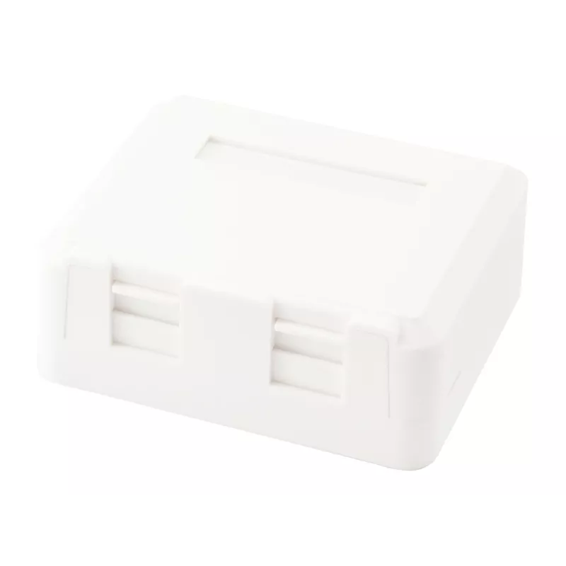 Caja de superficie para 2 conectores Keystone Equip 125124