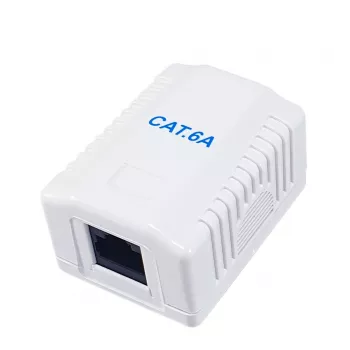 Toma de red Equip 235215 Cat6a blanca 54 mm x 39 mm x 29,5 mm