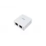 Caja de superficie Equip 2 puertos Cat.6A 61 mm x 29,6 mm x 59,1 mm