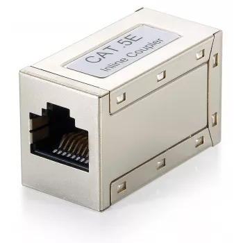 Acoplador en línea modular blindado Equip Cat.5e