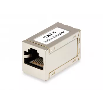 Acoplador en línea modular blindado Equip Cat.6, blindado