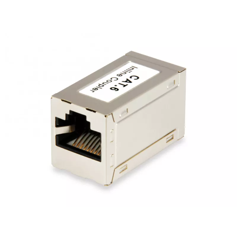 Acoplador en línea modular blindado Equip Cat.6, blindado