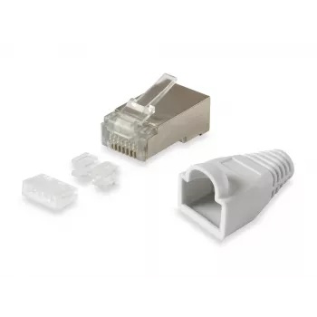 Set de conectores RJ45 Cat.6 blindado Equip 121181
