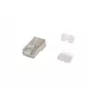 Equip conector RJ45 blindado Cat.6A, 100 uds./pack