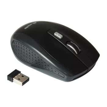 Equip 245104 ratón viaje ambidiestro RF inalámbrico óptico 1600 DPI