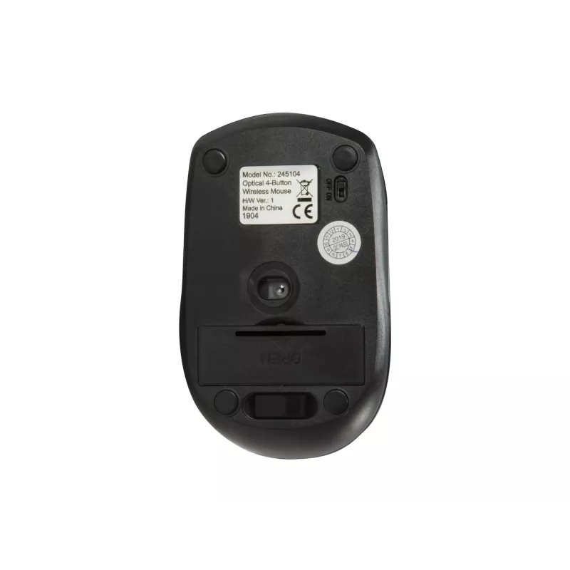 Equip 245104 ratón viaje ambidiestro RF inalámbrico óptico 1600 DPI