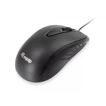 Equip 245107 ratón oficina ambidiestro USB Type-A óptico 1000 DPI