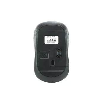 Equip ratón mini óptico inalámbrico, ambidiestro, óptico, RF inalámbrico, 1600 DPI, gris