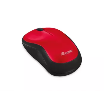 Ratón inalámbrico Equip Comfort rojo RF inalámbrico