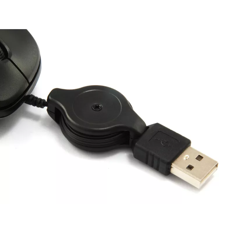 Equip 245103 ratón viaje ambidiestro USB Type-A óptico 1000 DPI