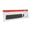 Equip 245203 teclado ratón incluido oficina USB QWERTY italiano negro