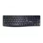Equip 245213 teclado oficina USB QWERTY italiano negro