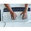 Equip reposamuñecas para teclado, negro, espuma viscoelástica, China, 465 mm, 70 mm, 20 mm
