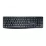Equip teclado USB con cable, distribución US/internacional (QWERTY), tamaño completo (100%), con cable, USB, QWERTY, negro