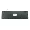 Equip teclado USB con cable, distribución US/internacional (QWERTY), tamaño completo (100%), con cable, USB, QWERTY, negro