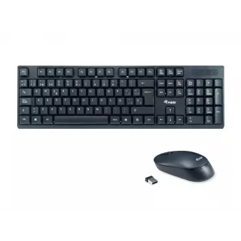 Equip set de teclado y ratón inalámbrico, distribución ES