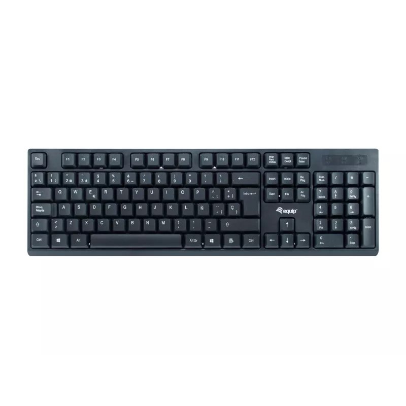 Equip set de teclado y ratón inalámbrico, distribución ES