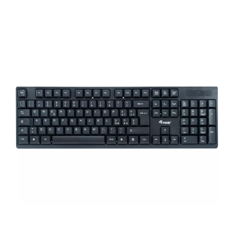 Equip set de teclado y ratón inalámbrico, distribución IT