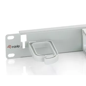 Equip Panel de gestión de cables para montaje en rack de 19