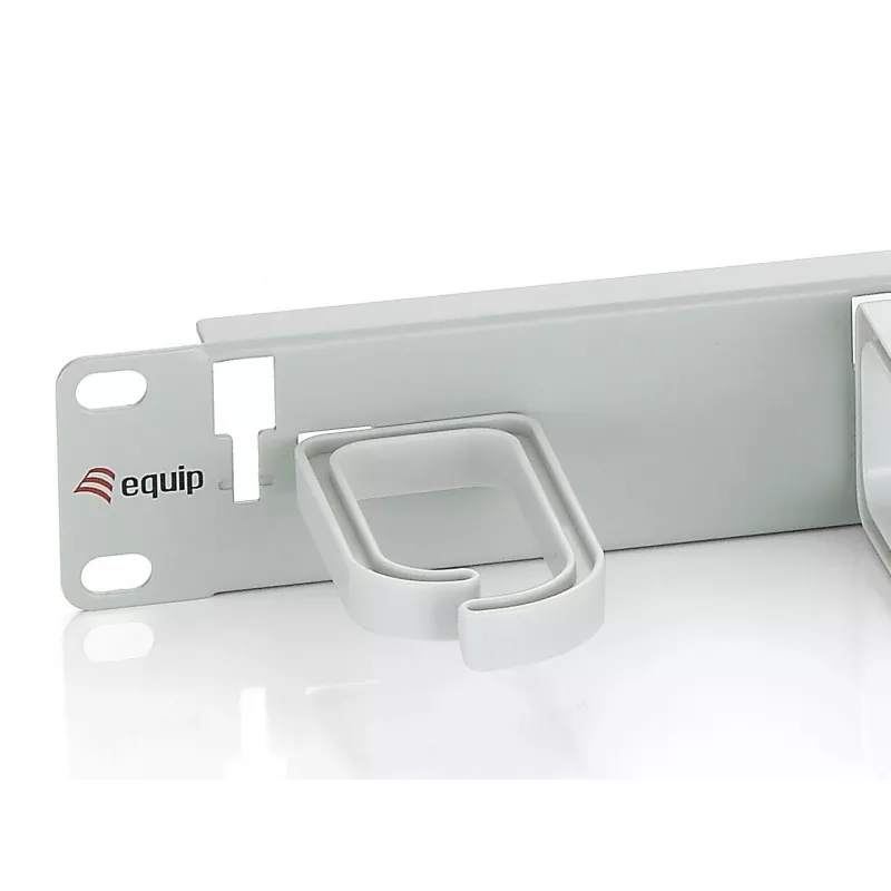 Equip Panel de gestión de cables para montaje en rack de 19