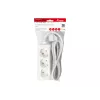 Alargador Equip 245550 1,5 m 3 tomas AC interior blanco