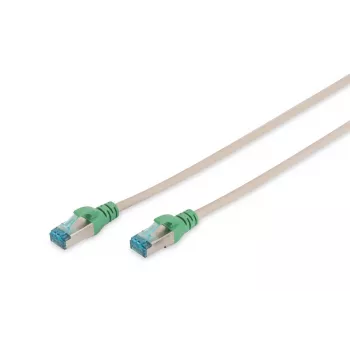 Cable cruzado DIGITUS - Cat 5e - SF/UTP - Snagless - Cu - 2 m - gris