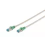 Cable cruzado DIGITUS - Cat 5e - SF/UTP - Snagless - Cu - 2 m - gris