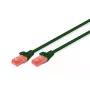 Cable de red DIGITUS - CAT6 - U/UTP - Snagless - Cu - 10m - verde