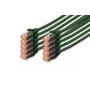 Cable de red DIGITUS - CAT6 - S/FTP - Snagless - Cu - 5m - verde - pack de 10