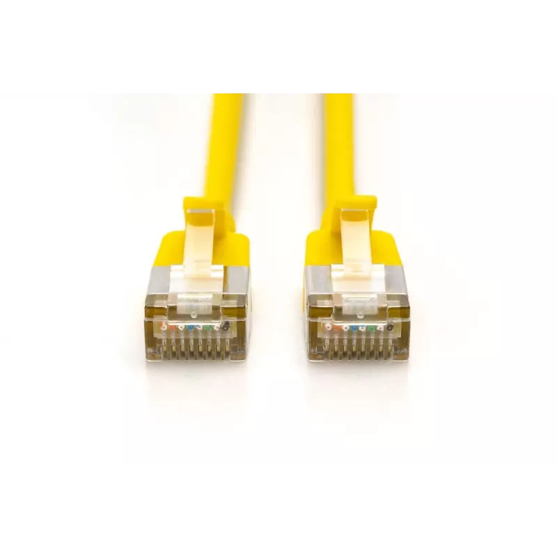 Cable de red Digitus DK-1632-A-015S-Y 1,5 m Cat6a F/FTP amarillo