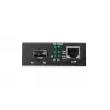 Conversor de medios DIGITUS, SFP 10/100/1000Base-T a SFP Open Slot, incl. fuente de alimentación sin módulo SFP