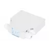 DIGITUS Caja de empalme para carril DIN para 6x acopladores SC//DX, color gris