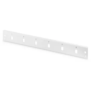 DIGITUS Panel frontal FO Quick Lock 6x SC SX LC DX vertical gris