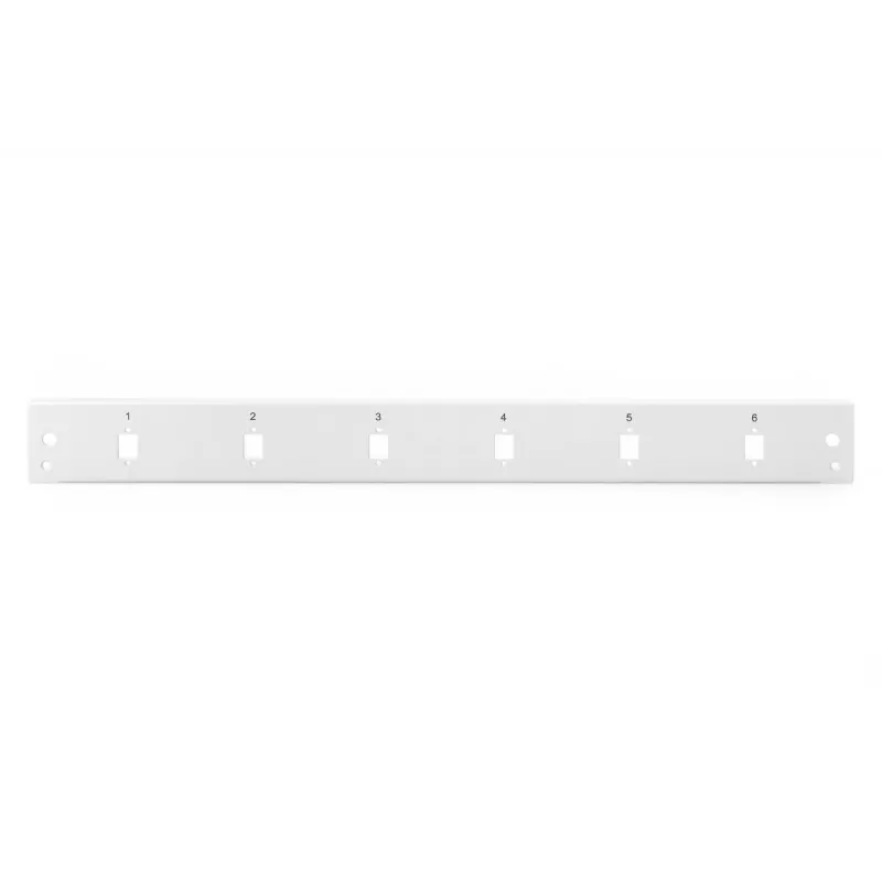 DIGITUS Panel frontal FO Quick Lock 6x SC SX LC DX vertical gris