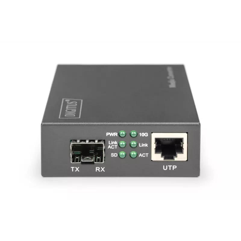 DIGITUS Convertidor de fibra óptica 10GB RJ45 - SFP+ Mini GBIC