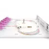 DIGITUS Caja de empalme de fibra óptica SC OM4 1U 6xSC-DX cassette pigtails acopladores
