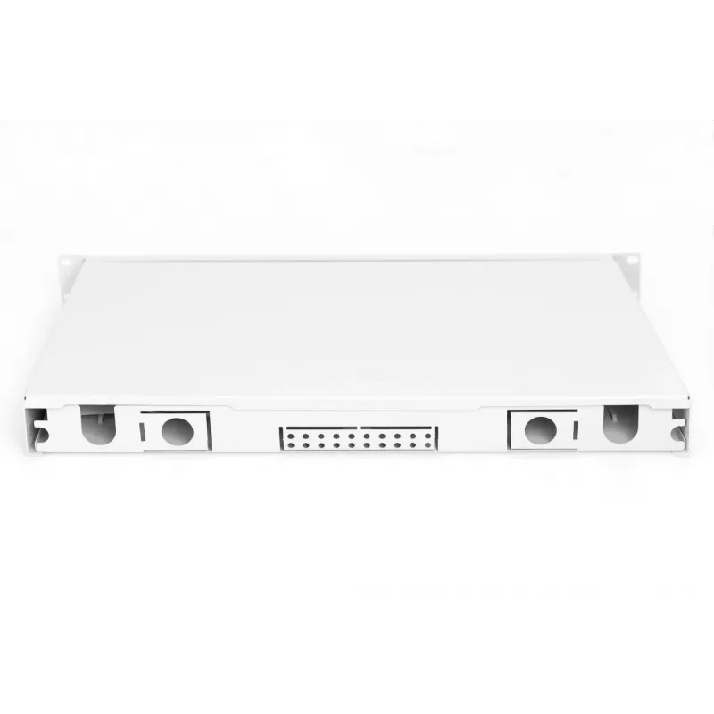 DIGITUS Caja de empalme de fibra óptica SC OM4 1U 6xSC-DX cassette pigtails acopladores