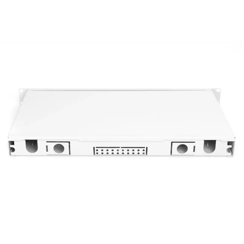 DIGITUS Caja de empalme de fibra óptica LC OS2 1U 6xLC-DX con cassette, pigtails y acopladores
