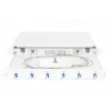 DIGITUS Caja de empalme de fibra óptica LC OS2 1U 6xLC-DX con cassette, pigtails y acopladores