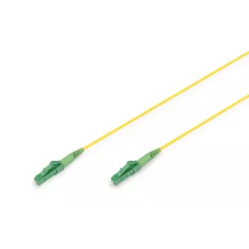 DIGITUS Cable de parcheo FO – SM simplex LC/APC a LC/APC G657.A02 1 m