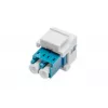 Acoplador LC/LC dúplex de fibra óptica Digitus DN-96007-1-K