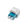 Acoplador LC/LC dúplex de fibra óptica Digitus DN-96007-1-K