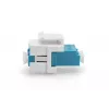Acoplador LC/LC dúplex de fibra óptica Digitus DN-96007-1-K