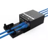 DIGITUS Caja de punto de consolidación - 4 puertos módulos Keystone con gestor de cables inteligente