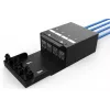 DIGITUS Caja de punto de consolidación - 4 puertos módulos Keystone con gestor de cables inteligente