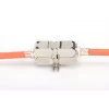 DIGITUS Acoplador de terminación de campo CAT6A, 500 MHz para AWG 22-26, diseño Keystone totalmente apantallado, 26x35x80 mm