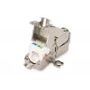 DIGITUS Acoplador de terminación de campo CAT6A, 500 MHz para AWG 22-26, diseño Keystone totalmente apantallado, 26x35x80 mm