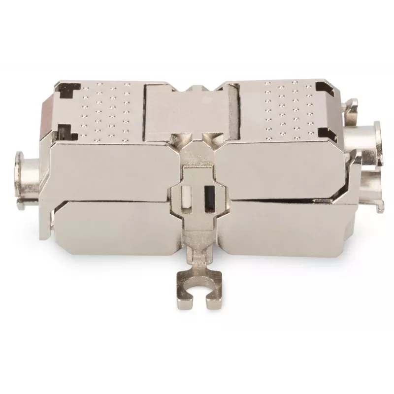 DIGITUS Acoplador de terminación de campo CAT6A, 500 MHz para AWG 22-26, diseño Keystone totalmente apantallado, 26x35x80 mm